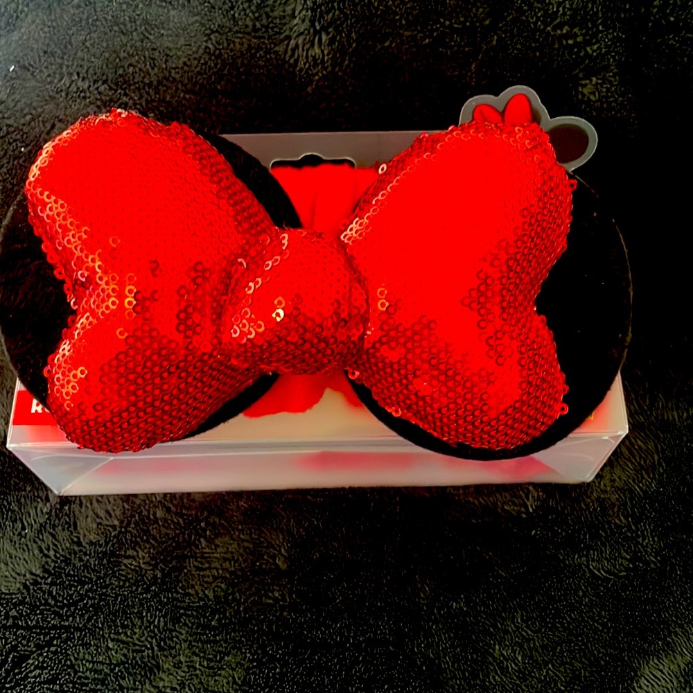 ❤️Minnie mouse bling headband